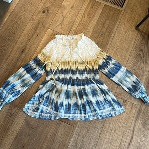 ROSE & OLIVE | peasant blouse, size small